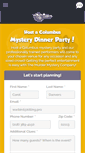 Mobile Screenshot of murdermysterydinnercolumbus.com
